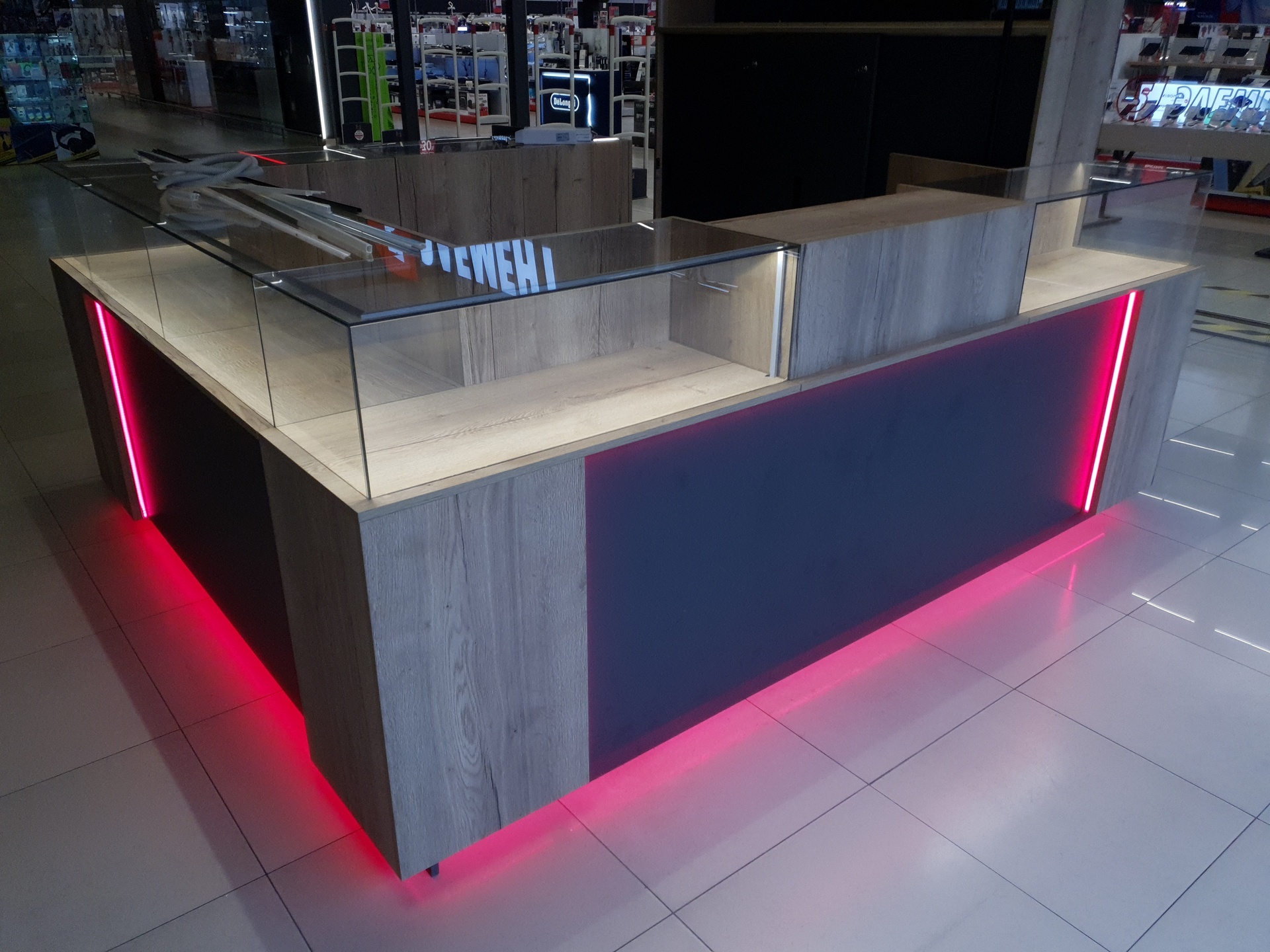 Монтаж RGB подсветки